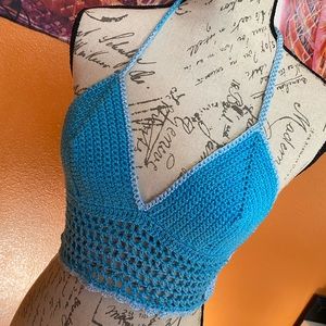 Crochet halter top